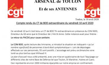 compte rendu arsenal de Toulon