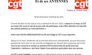 LETTRE OUVERTE TOULON