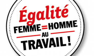 égalité femme = homme au travail 