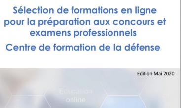 Sélection de formations en ligne pour la préparation aux concours et examens professionnels Centre de formation de la défense