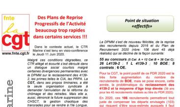 CTR Marine CR et DL du 11/06/2020