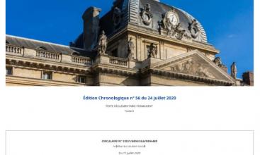 Circulaire N° 13531/ARM/SGA/DRH-MD relative au soutien social du 17 juillet 2020