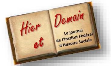 Hier et Demain n°8 le journal de l'IFHS