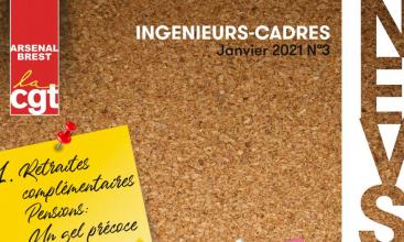 Syndicat Arsenal de Brest : Newsletter Ingénieurs- Cadres N° 3
