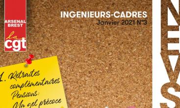 Syndicat Arsenal de Brest : Newsletter Ingénieurs- Cadres N° 3