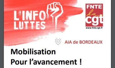 Syndicat AIA Bordeaux - Mobilisation à l'avancement ! 