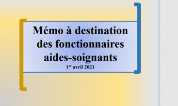 Triptyque des aides-soignants 2021
