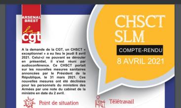 Syndicat Arsenal de Brest -  Compte-rendu CHSCT SLM du 08/04/2021