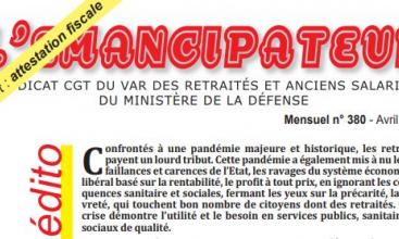 Syndicat retraités du Var - Journal l'Emancipateur Avril 2021