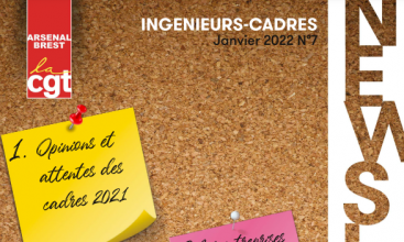 Syndicat Arsenal de Brest - Newsletter IC n°7 janvier  Ingénieurs-Cadres 2022