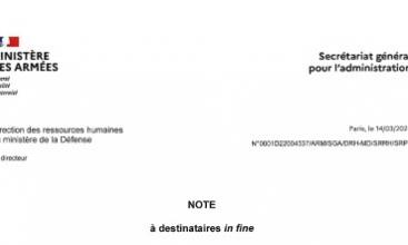 Note ministérielle du 14 mars 2022 : Evolution des mesures sanitaires liées à l'épidémie de COVID-19.