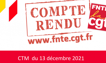 Compte-Rendu et Déclaration Liminaire CTM du 13 décembre 2021
