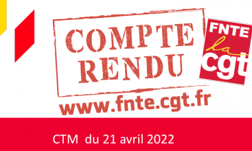 Compte-rendu du CTM du 21 avril 2022