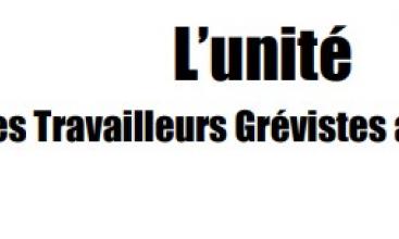 Tract EURENCO Sorgues : L’unité des Travailleurs Grévistes a payé !!!