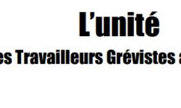 Tract EURENCO Sorgues : L’unité des Travailleurs Grévistes a payé !!!