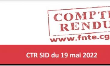 Comité Technique de Réseau du Service d'Infrastructure de la Défense du 19 mai 2022.