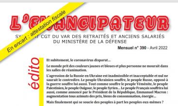Syndicat retraités du Var - Journal l'Emancipateur Avril 2022