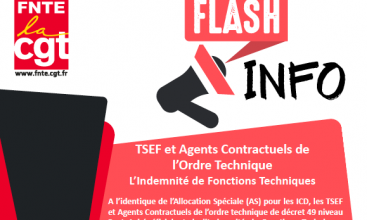 TSEF - ASC de l'ordre Technique - Indemnité de Fonctions Techniques (IFT)