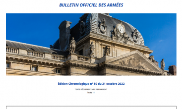 Instruction n°0001D22017426 modifiant l'instruction n°0001D22009109/ARM/SGA/DRH-MD relative au classement en 3 groupes des fonctions des Techniciens Supérieurs du MindDef au regard de leur indemnité de fonctions, de sujétions et d'expertise.