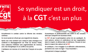 Campagne de syndicalisation