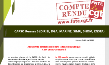 CAPSO Rennes 3 - DIRISI - DGA - MARINE - SIMu - SHOM - ENSTA.