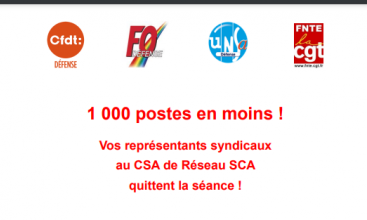 Communiqué intersyndical CSA R SCA du 1er juin 2023.