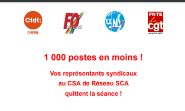 Communiqué intersyndical CSA R SCA  du 1er juin 2023.