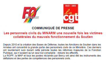 BdD ANGERS-LE MANS-SAUMUR : Communiqué de presse intersyndical