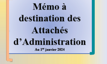 Triptyque des Attachés d'Administration