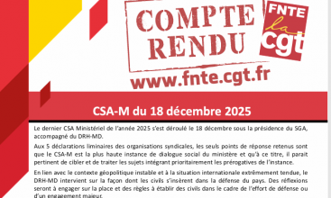 CSA-M du 18 décembre 2025 - Déclaration Liminaire et Compte Rendu.