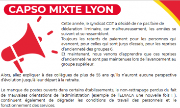 CAPSO MIXTE LYON