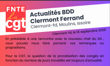 Actualité BdD Clermont-Ferrand.