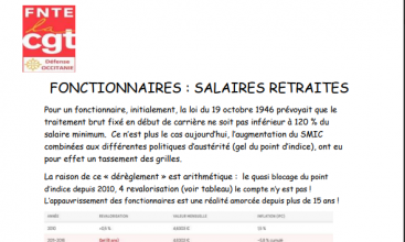 DÉFENSE OCCITANIE : FONCTIONNAIRES RETRAITES.